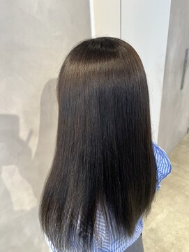 エイト ヘアサロン 渋谷本店(EIGHT) ダメージレス縮毛+カラー