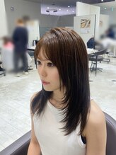 レイヤーカット×髪質改善カラー