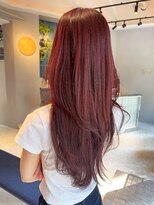 バイエイト(X８)&nbsp;ブリーチ無しカラーレッド