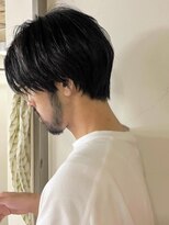 タヴィ(Tavi)&nbsp;メンズのセンターパートショートカット/メンズカット/メンズヘア