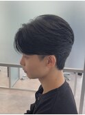 【Zina】メンズ/韓国/センターパート/縮毛矯正/福岡/天神/大名