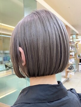 エン バイ ユアーズヘア 銀座店(eN° by youres hair) 首元すっきり！美シルエットボブ！