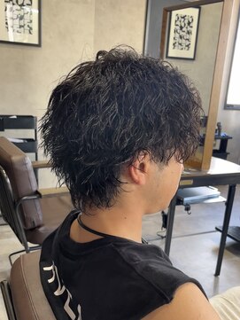 フレイム(FLAME) 波巻きパーマツイストスパイラルパーマメンズ東区新潟駅