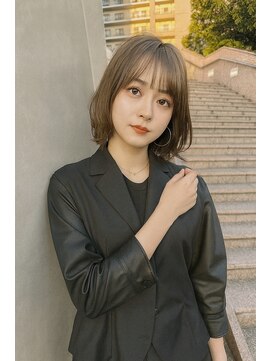 アグ ヘアー ネスト 茨木店(Agu hair nest) 大人ボブ 20代30代40代ヘア 小顔 大阪ボブ 茨木
