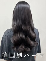 アミー 銀座(Ammy) #韓国風パーマ #コテ巻き風パーマ #ロングパーマ #パーマ