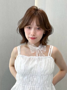 ロンドリゼル 札幌(Lond RiseL) ◯ オリーブグレー/韓国/レイヤーカット/髪質改善/縮毛矯正/札幌