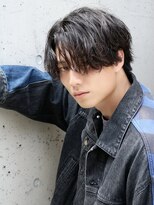 ルーシー 川越(LUCEY)&nbsp;センターパートフェザーパーマシャドウパーマメンズパーマ