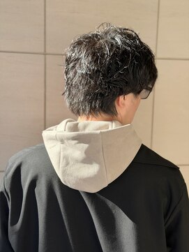 ルーズパーマ/大人/男子/艶/色気/メンズ/パーマ