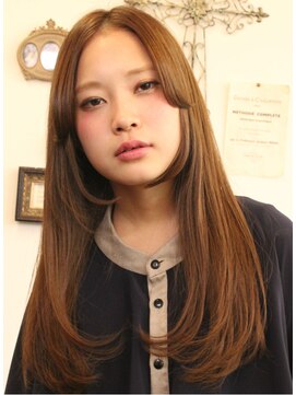 ワースホワイル(WORTH WHILE) クラゲヘアーオリーブグレーココアベージュインナーブリーチ