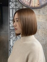 インデペンデンス(independence)&nbsp;【四条烏丸】ブリーチなしミルクティ×ボブ