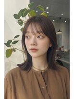 トレ(tre.) 髪質改善 レイヤースタイル 大人可愛い