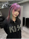 着物ヘア/大人ガーリー/デザインカラー/似合わせカット/名古屋