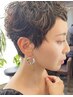 【白髪ヘナカラー】＋【似合わせカット]＋【ショートヘアパーマ】 15000円～