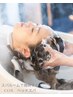 【平日限定】【ヘッドスパ】カット+血行促進スパ+眉カット