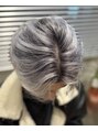 メンズサロン ガウディ 三宮店(men's salon Gaudi)&nbsp;ホワイトシルバーバレイヤージュ