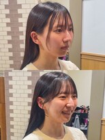 ピノ ヘアー(Pino hair)&nbsp;縮毛矯正×顔周りカット