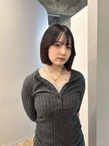 カノエ(canoe)&nbsp;タッセルボブ × 縮毛矯正 20～50代【西新大濠荒戸】