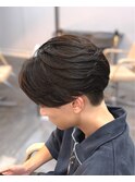 曲がる縮毛矯正フェザーパーマニュアンスパーマセンターパート