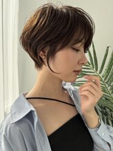 ルム 立川(Lum.) 大人美人くびれショート×白髪ぼかし