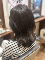 ナトゥーラ 大通店(Natura) 【20代30代40代】レイヤー+オリーブブラウン【札幌/大通】