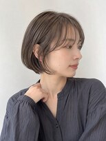 エイプリル 府中(APRiL) 30代軟毛|ぺたんこ解消丸みショートボブ