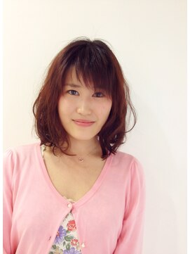 ラウンジ モリオ イケブクロ(Lounge MORIO Ikebukuro) 【morio 池袋】モーブカラー×ワンレングスロブ