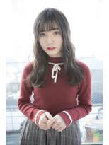 サロンドミルク 原宿(salon de MiLK) 【salon de MiLK 原宿】イルミナカラーベージュ×ゆるウェーブ