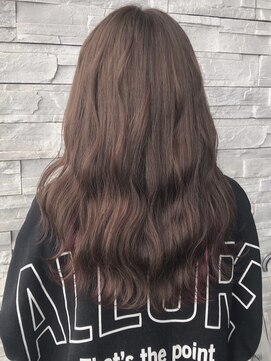 アールトゥーヘアー(art To Hair) ベージュ×ピンク