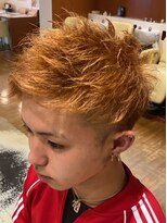 ビーリボーンヘアーズ(Be Reborn HAIRS) メンズハイトーンツーブロックスタイル