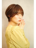 ベック ヘアサロン(BEKKU hair salon) 首に沿う襟足がより上品に♪スタイリング簡単くびれショート