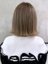 アイティー バイ アルバム 中野店(IT by ALBUM)&nbsp;マロンベージュ_クールショートピンクベージュボブルフ_ba308384