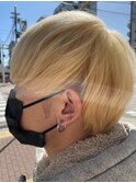 韓流マッシュ×ホワイトブロンド