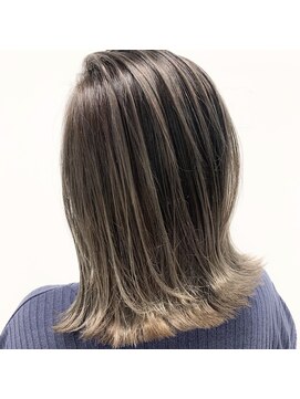 ペスカ 清田店(pesca) 白髪も気にならない細めハイライト×PESCA清田店