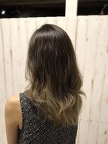 アンプリュス リアン(1+ Unplus lien)&nbsp;セミロングローレイヤーグレージュグラデーションカラー/亀戸