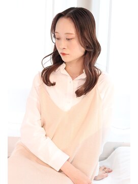 シロフ シンジュク(shirof shinjuku) 大人ハイトーン/まろやかミルクティー/ロング前髪無し/韓国巻き