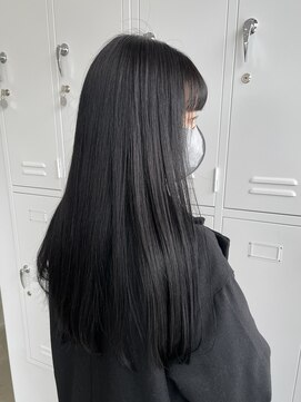 ノートエートル 西金沢(Nought etre) 暗髪スタイル/髪質改善/ツヤ髪スタイル/ヘルシーロング