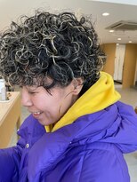 エマン(AIMANT)&nbsp;ハイライトハードパーマ