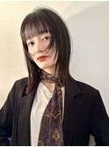 顔まわりカット/顔まわりレイヤー/外ハネボブ◎