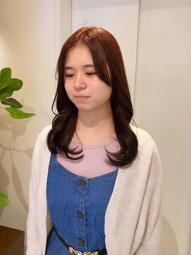 イト(ito) 【 ito ／ 梅田 】レッドブラウンカラー×カーテンバング