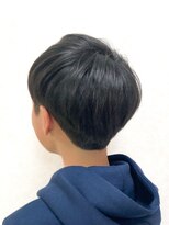 黄ぐまくん美容室 キッズカット ツーブロック ショート