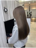 ミルクティーベージュダブルカラーインナーカラーケアブリーチ