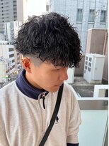 ラヴィズム 名駅店(LUVISM)&nbsp;波巻きパーマツイストスパイラルパーマメンズ名駅名古屋