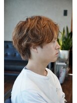 アトラ(attra)&nbsp;《attra》お客様ヘア【ナチュラルセンターマッシュ】