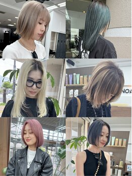 ノア(NOA by KENJE)の写真/周りとは一味違う『自分だけのカラー』NOAでなりたい理想の外国人風カラーを自分色に染める♪