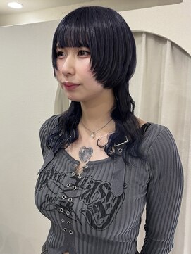 イチエ(icie) ロングウルフ パープル