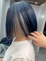 ブルーブラック×ミルクティーベージュ【shion】