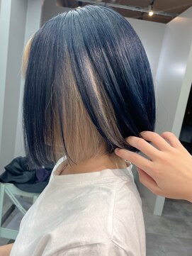 ヴェルダ 池袋店(verda) ブルーブラック×ミルクティーベージュ【shion】