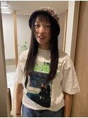 オン眉ロング