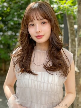 オーブ ヘアー ロッコ 松江店(AUBE HAIR rocco) 20代・30代_柔らかラフウェーブ