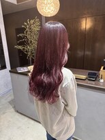 アールトゥーヘアー(art To Hair) ピンクカラー/ロング/ブリーチなしカラー
